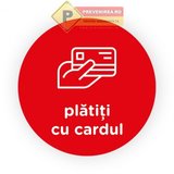 Semn rosu plati cu cardul